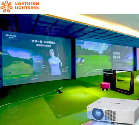 Guter Preis Golf Simulator Freizeit Interaktive Projektion Ar Golf Simulator für Indoor Game Center Online