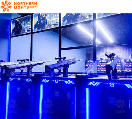 Guter Preis Schießspiel 2024 Neue Ankünfte Infrarot-Laser-Emitter Arcade Interaktive Spiele Online