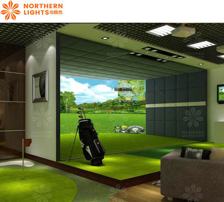 Guter Preis Golf-Simulator-Haus-Zimmer-Gehäuse Set Schlagen Golf-Training-Hilfen zu Hause Online