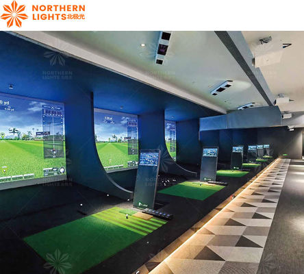 Guter Preis Multifunktionaler virtueller Golfsimulator Freizeit- und Unterhaltungsprojektion Online