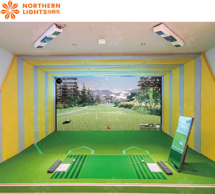 Guter Preis Golf-Simulator-Schlagbildschirm für Indoor- und Outdoor-Golf-Training Online