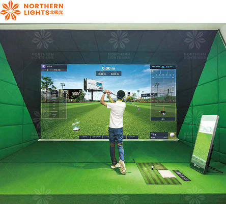 Guter Preis Realistischer Sport Ar Golf Simulator Interaktive Golf Projektion Wand Golf Simulator Online