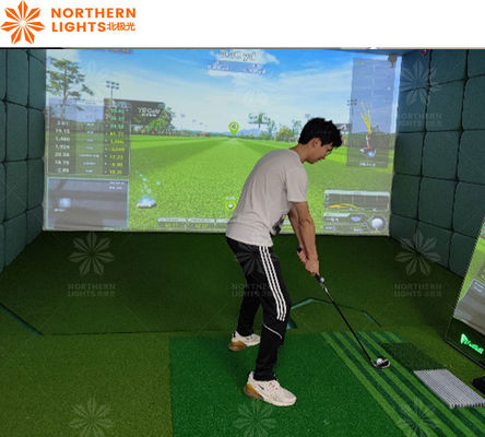 Guter Preis Vergnügungspark Golf-Simulator Spielgeräte Golf-Trainingshilfen für Ausrüstung Online
