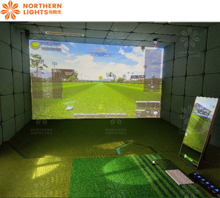 Guter Preis Infrarot-Golf-Simulator Smart Schlag-Golf-Training-Hilfe Indoor Range Ar Golf-Spiel Online