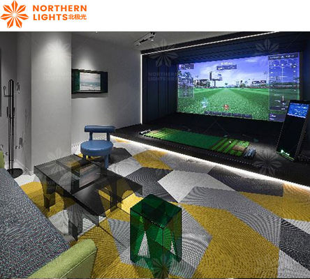 Guter Preis Golf-Simulator Smart Screen mit interaktiver Hologrammprojektion Golf-Trainingshilfen Online