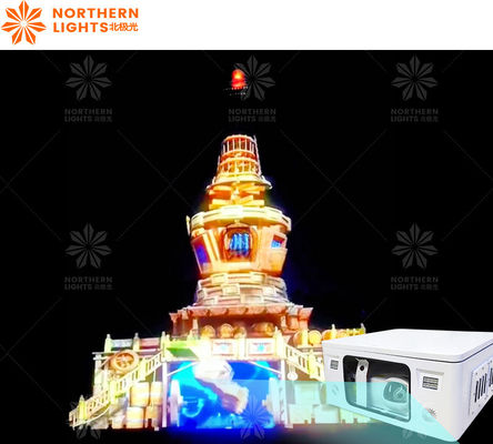 Guter Preis 3D-Video-Dynamischer Außenprojektionsprojektor Online