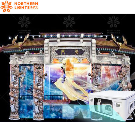Guter Preis Außenwand Gebäude Dreh-Logo-Display Ip65 wasserdichte Fassade Werbelicht Online