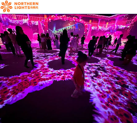Guter Preis 3D-Holographische interaktive Wandprojektionssoftware Immersive Raum-Erfahrung Online