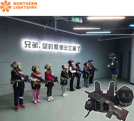 Guter Preis Intelligente Sensoren Laser Tag Gun Arcade-Maschinen mit Weste Battle Multiplayer Wireless System Online