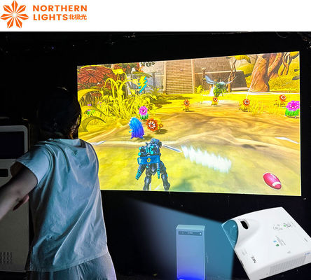 Guter Preis Somatosensorische Spielmaschine Mech Krieger Bewegungssensing Interaktive Wandprojektion Online