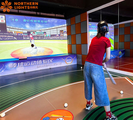 Guter Preis Erweiterte Realität Interaktive Sport Ar Indoor Simulator Baseball Pitching Amusement Spiel Online