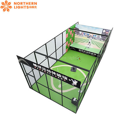 Guter Preis Indoor Virtual Reality Sport Ar Projektion Smart Baseball Simulator Baseball Simulation Online