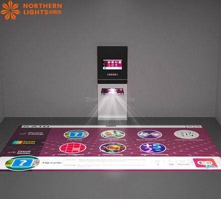 Guter Preis Physische lustige Spiele Mobile All-in-One Interaktive Fußboden Spiele Projektionssystem Online