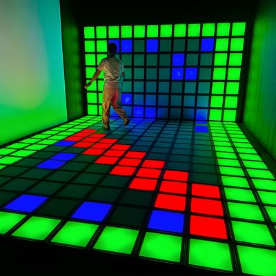 Guter Preis Wired Interactive RGB Aktivieren Spiel LED Tanzfläche für Kinderspiele Online
