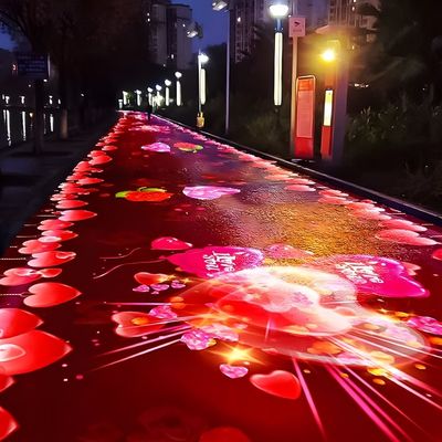 Guter Preis Hologramm-Infrarot-Sensor Interaktiver Bodenprojektor für den Park Online