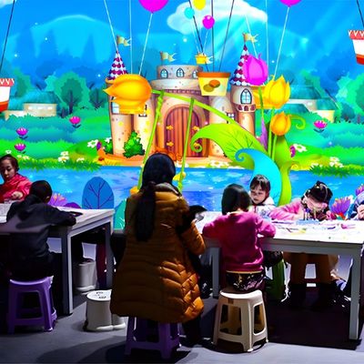 Guter Preis AR Live Zeichnen Indoor Spielplatz Skizze Wandprojektionssystem Spiel Online