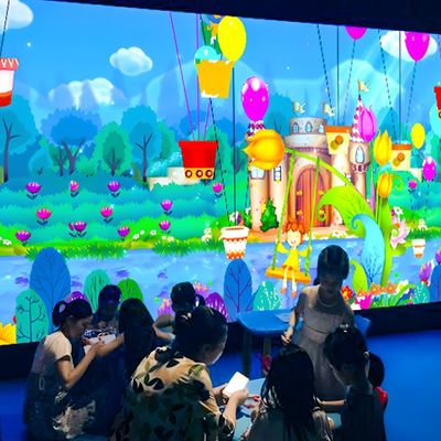 Guter Preis Professionelle 3D Ar-Interaktive Projektion Wandmalerei Graffiti Aquarium Wald Online