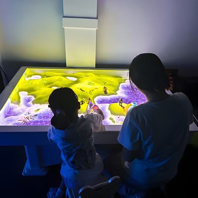 Guter Preis 3400 Lumens Sandtischprojektor Kinderprojektions-Mapping-Spiele Online