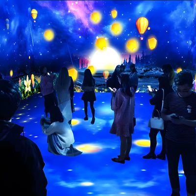Guter Preis 3D-Hologramm-Interaktive Wandprojektion für Kunstmuseum-Ausstellung Online