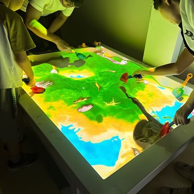 Guter Preis 3D-Holographisches interaktives Spielebettprojektorsystem Online