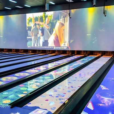 Guter Preis Unterhaltungszentrum Bowling-Zubehör Mini-Bowling-Maschine mit komplett neuem Paket Online