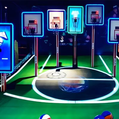 Guter Preis Basketball-Shooting-Simulator Arcade-Maschine Neue Münzbetriebene Ball-Shooting Spiel Online