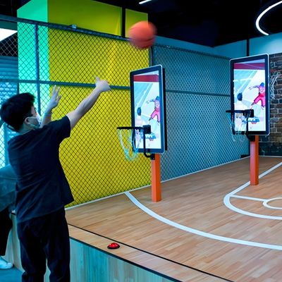 Guter Preis Metal Indoor Game Klappbare Arcade Basketball Spielmaschine Online