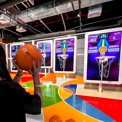 Guter Preis Erwachsene Mehrspieler Faltspieler Basketball Schuss Elektronische Arcade-Spielmaschine Online