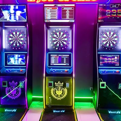 Guter Preis Münzbetriebene Dart-Stand-Maschine Billige Sport-Arcade-Maschinen Elektronisches Dartboard Online