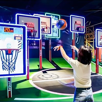 Guter Preis Hot Indoor Elektrische Arcade-Maschine Neue elektronische Basketball-Scoring-Maschine Online
