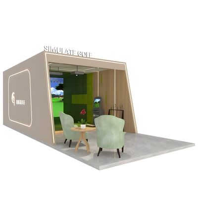 Guter Preis Golf-Simulator-Schlagbildschirm für Indoor- und Outdoor-Golf-Training Online