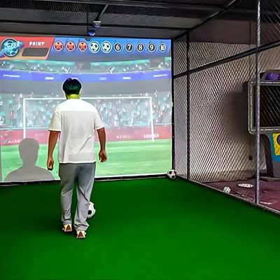 Guter Preis Schießspielunterstützung Einzel- oder Zweipersonsmodus Indoor Interaktives Fußballspiel Online
