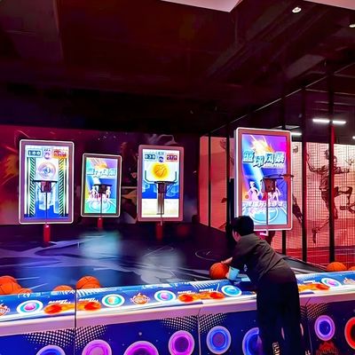 Guter Preis Led-Bildschirm-Münze-Betrieb Arcade-Shooting Hoops Spiel Basketball-Maschine Online