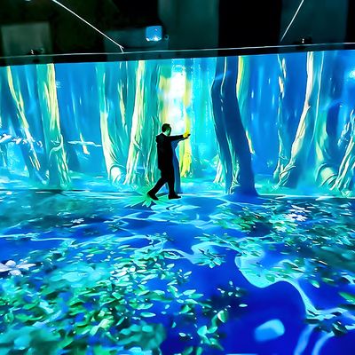 Guter Preis Northern Lights Immersive Raum Projektor 3200 Lumens Interaktive Bodenprojektion Online