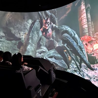 Guter Preis Indoor Rich Films Große Projektion Kurvbildschirm Dynamisches 7d Bahn Theater Online