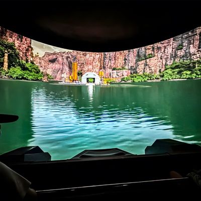 Guter Preis Nordlichtsimulator Kino 5d Visuelle Bewegung Immersive Orbital Kino Online