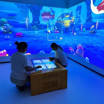 Guter Preis Populäre AR-Interaktive Tischmalerei Projektor Spiele 110V-250V Online