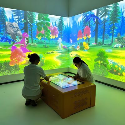 Guter Preis Interaktiver Tisch für Kinder Bildungsprojektionssystem Touch-Tisch-Projektor Online