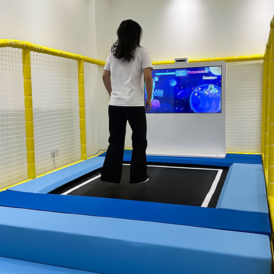 Guter Preis Interaktiver Trampolinprojektor mit 6 Spielen 100-240V für Kinder Online