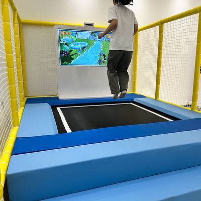 Guter Preis Interactive Indoor Metal HD Screen Trampoline Park for Kids School-Accommodating Kinect Sensor Jumping Ar Shopping Malls Online