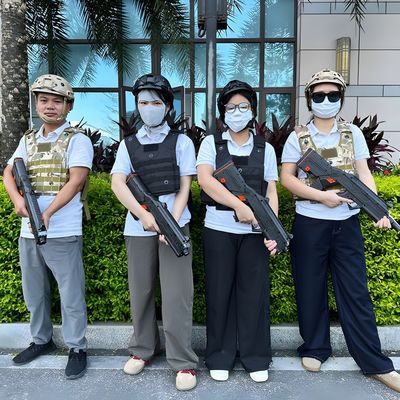 Qualität Complete Set Commercial Laser Tag Equipment Live Action CS Gun Vest System usine