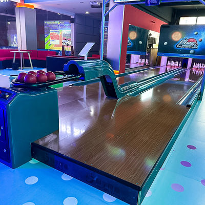 Qualität Vollständiges Indoor Bowling Set mit 2000 kg Gewicht und 590X240X240cm Größe für Unterhaltung und Spielplatz usine