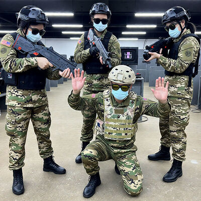 Qualität All-in-one kommerzielle Laser-Tag-Ausrüstung: Wireless Multiplayer Pistolen und Westen (Innen- und Außenkompatibel) usine