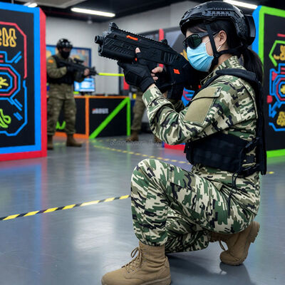 Qualität Unterhaltungsgeräte: Team-basierte Unterhaltung im Freien und im Innenraum
Laser Tag Arenas & Human Combat Simulation (CS) Spielsysteme usine