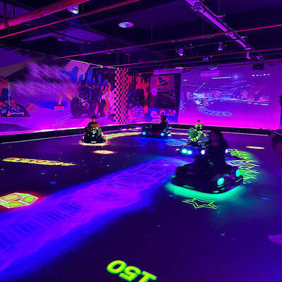 Qualität Indoor Immersive Interactive Projection Kart-Spiel für Kart Club & Indoor Spielplatz usine