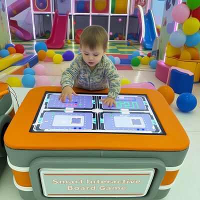 Qualität Multi-Touch-Bildschirm Interaktiver Spieltisch für Kinder mit Bildungs-Animationsbildschirm und 970mm*608mm*500mm Größe usine