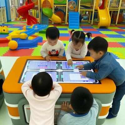 Qualität Multi-Touch Interaktiver Brettspieltisch für Kinder ️ Smart Gaming Desk mit mehreren Puzzle-Modi usine
