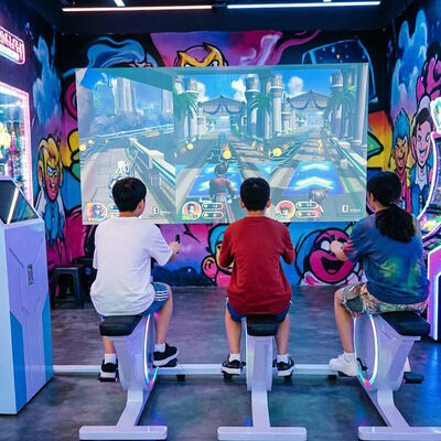 Guter Preis Interaktives Fahrradspiel mit 5200 Lumen Helligkeit, 20.000 Stunden Lebensdauer der Lichtquelle und 6 Spielszenarien für Indoor-Cycling-Spaß Online