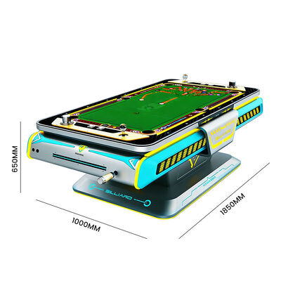 Qualität Indoor Sport Entertainment automatische 3D-Interaktive Projektion Billard-Spielmaschine mit 6 Spielen Metallkonstruktion usine