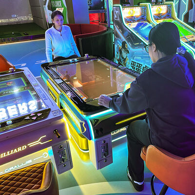 Qualität Digitale Billard-Münzspielautomat AR Elektronischer Interaktiver Billardtisch Digitaler Billardtisch Smarter Billardtisch Indoor-Spielplatz usine
